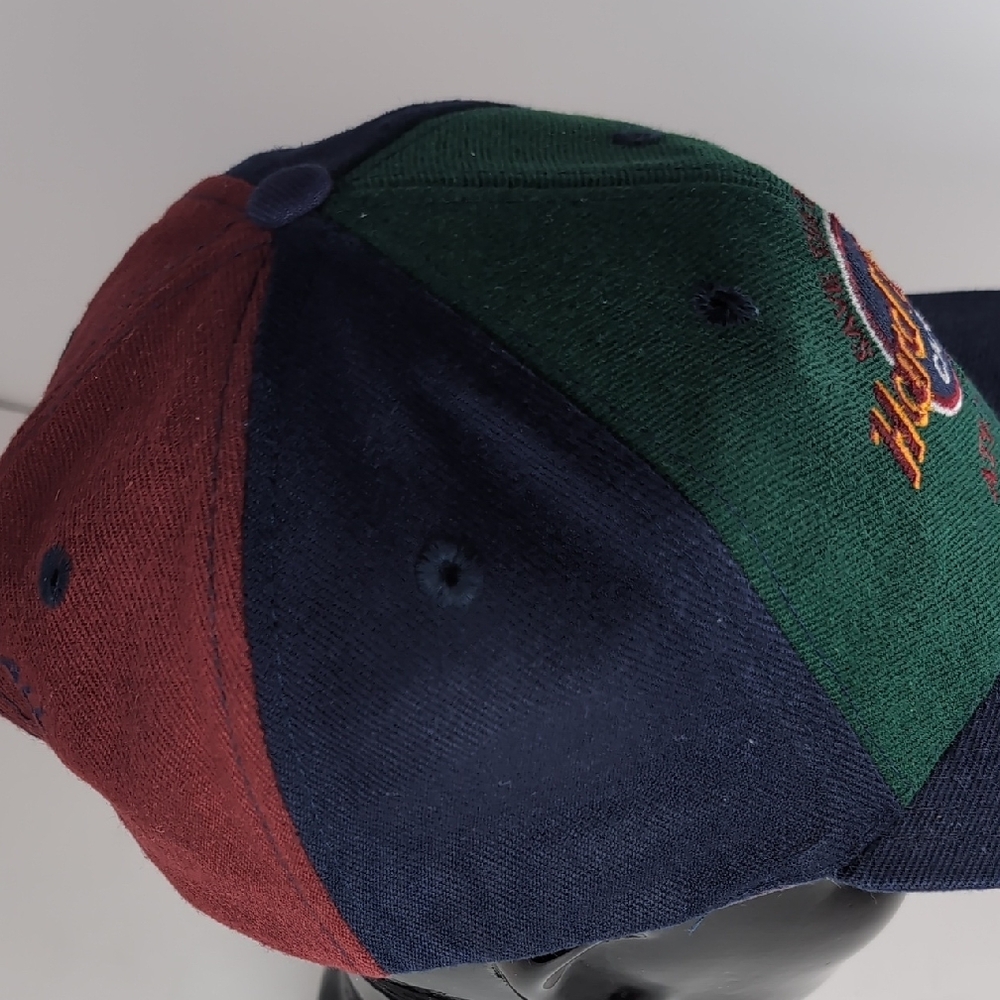 Vintage 90's Hard Rock Cafe "Atlanta" Adj Hat Spellout Embroidery Tricolors!!!!! - Picture 7 of 14